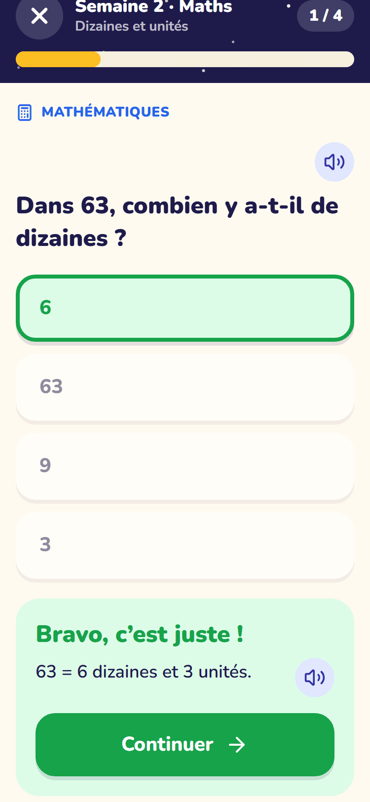 Une question de Scolami avec sa correction